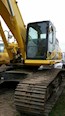 Front of Used Komatsu Excavator ready for sale